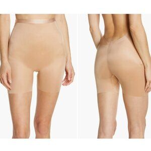 NWT SKIMS Barely There Low Back Short Shapewear | XXS | Clay